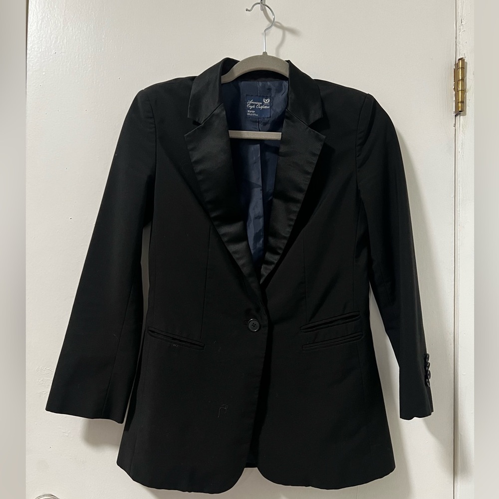 Satin Lapel women’s Blazer